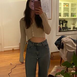 Crop Knit Sweater - Nasty Gal